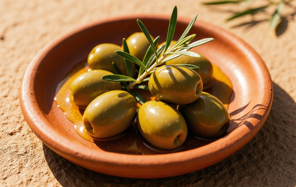 Aceitunas y aceite de oliva